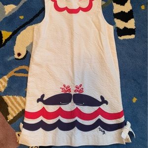 Lily Pulitzer seersucker whale dress!